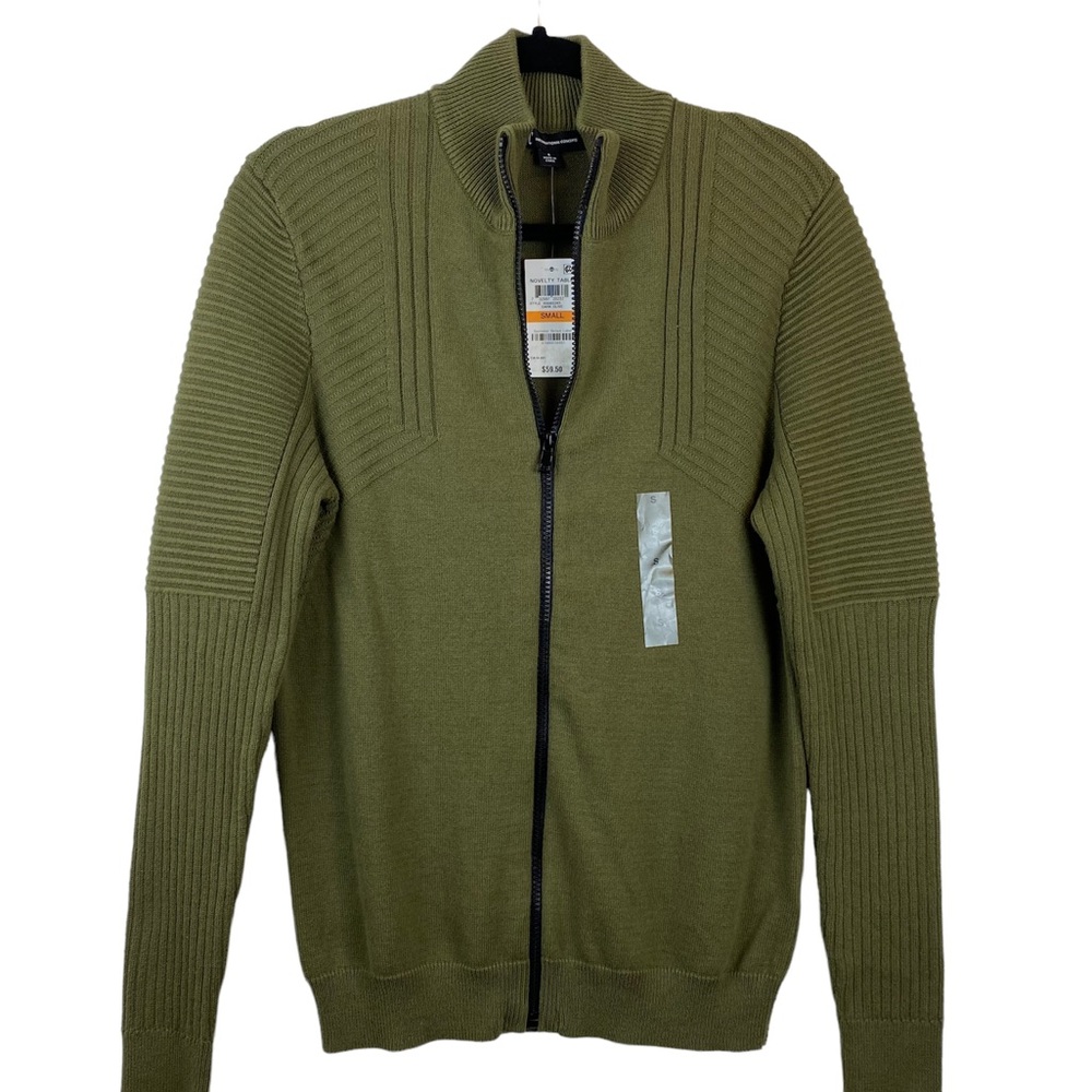 INC International Concepts Men's Zip Front Cardigan - Small - NWT